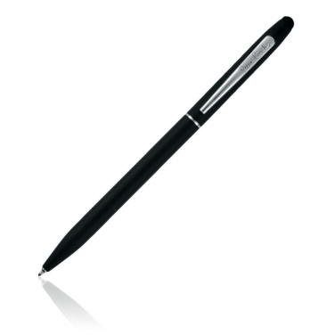 Logo trade corporate gifts image of: Metal ballpoint pen touch pen ADELINE Pierre Cardin