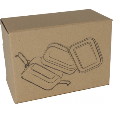 Logo trade promotional product photo of: 2-level lunch box PORTO ALEGRE