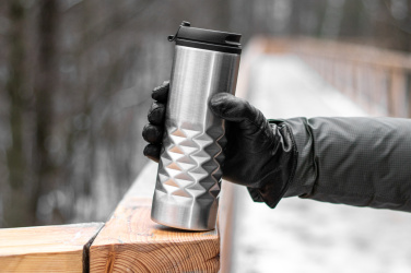 Logotrade promotional products photo of: Thermal stainless steel mug SANTANDER 500 ml