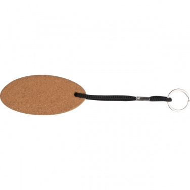 Logo trade promotional merchandise image of: Cork keyring ROSKILDE
