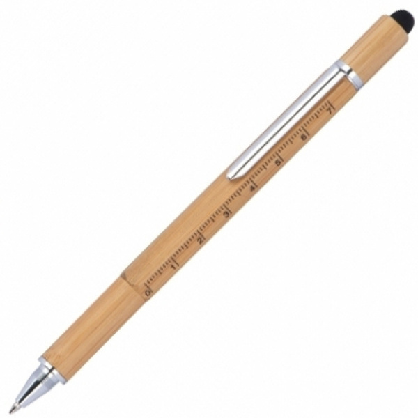 Logotrade advertising products photo of: 6in1 multifunctional pen COIMBRA