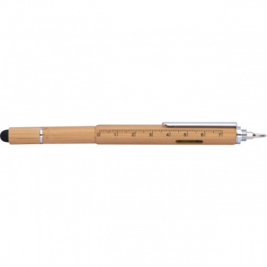 Logo trade promotional gifts picture of: 6in1 multifunctional pen COIMBRA