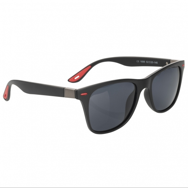 Logo trade business gifts image of: Sunglasses MAHAVELI Schwarzwolf