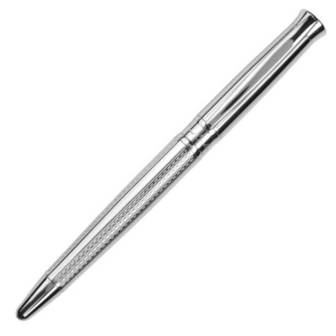 Logo trade promotional gifts image of: Metal roller pen ROI