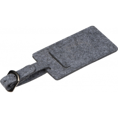 Logo trade promotional items image of: Felt Suitcase Tag PORTLAND