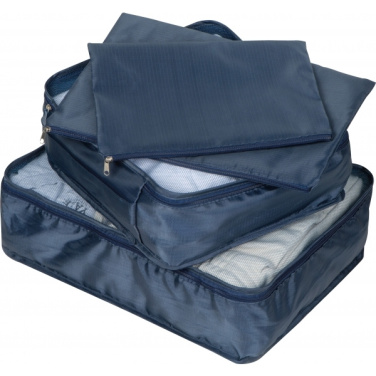 Logo trade promotional products image of: 4-piece travel set BELMONT