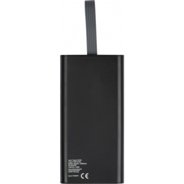 Logo trade corporate gifts image of: Power bank 10 000 mAh DARWIN