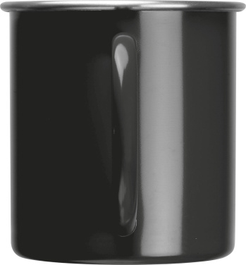 Logo trade promotional items image of: Steel cup Trezzo