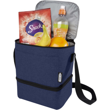 Logo trade advertising products picture of: Tundra 9-can GRS RPET lunch cooler bag 9L