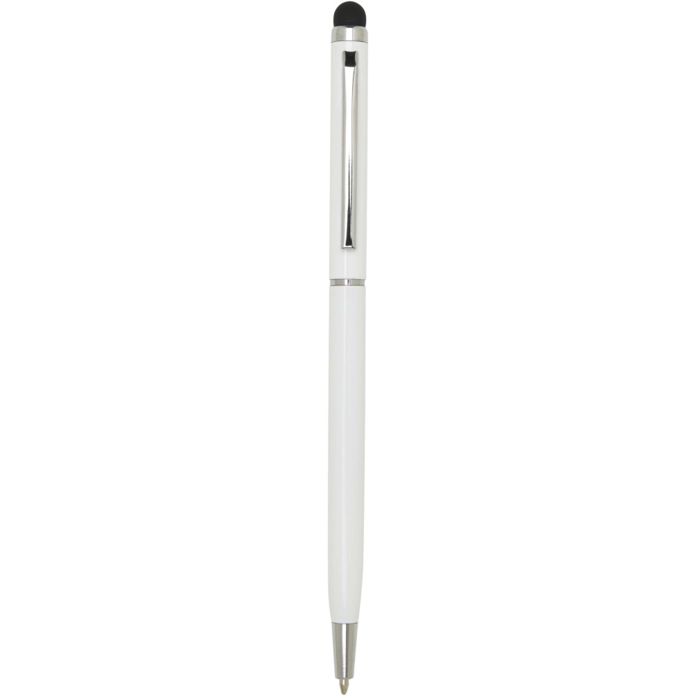 Logotrade promotional gift image of: Ore aluminium ballpoint pen with stylus