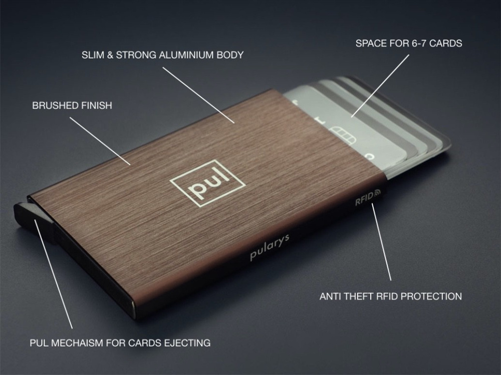 Logotrade advertising products photo of: RFID credit card holder 94415500