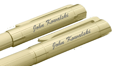 Logotrade promotional giveaways photo of: MACBETH pen set 98203600