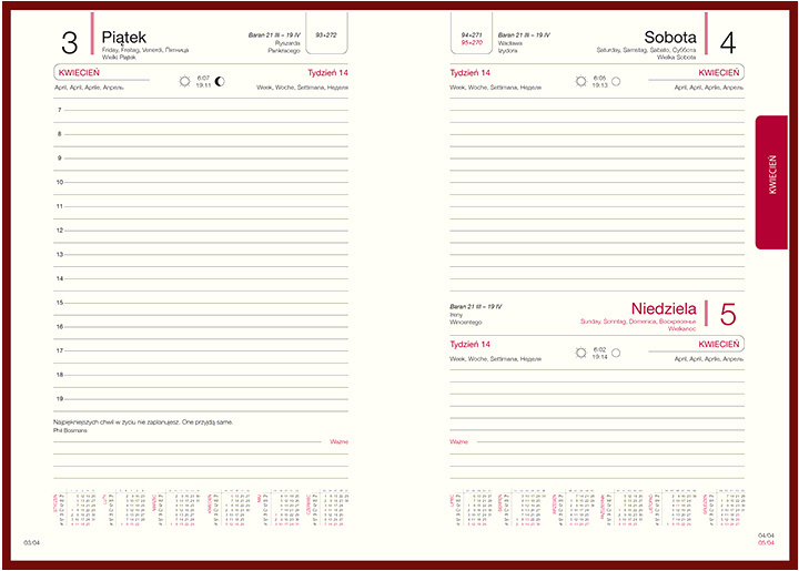 Logotrade business gift image of: Calendar 645131