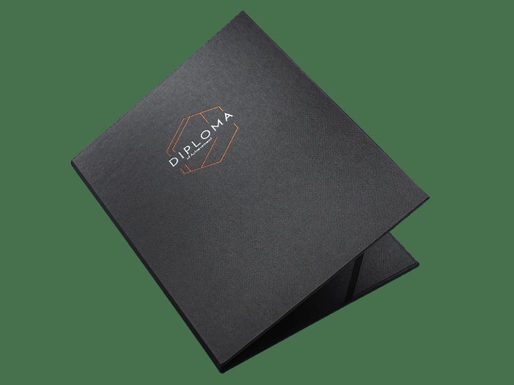 Logo trade advertising products picture of: Certificate cover 1700280