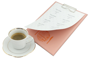 Logotrade promotional item picture of: Clipboard menu 1028094