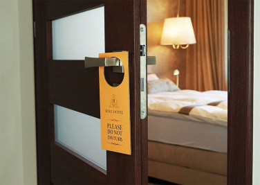 Logo trade corporate gifts image of: DND door sign 1007094