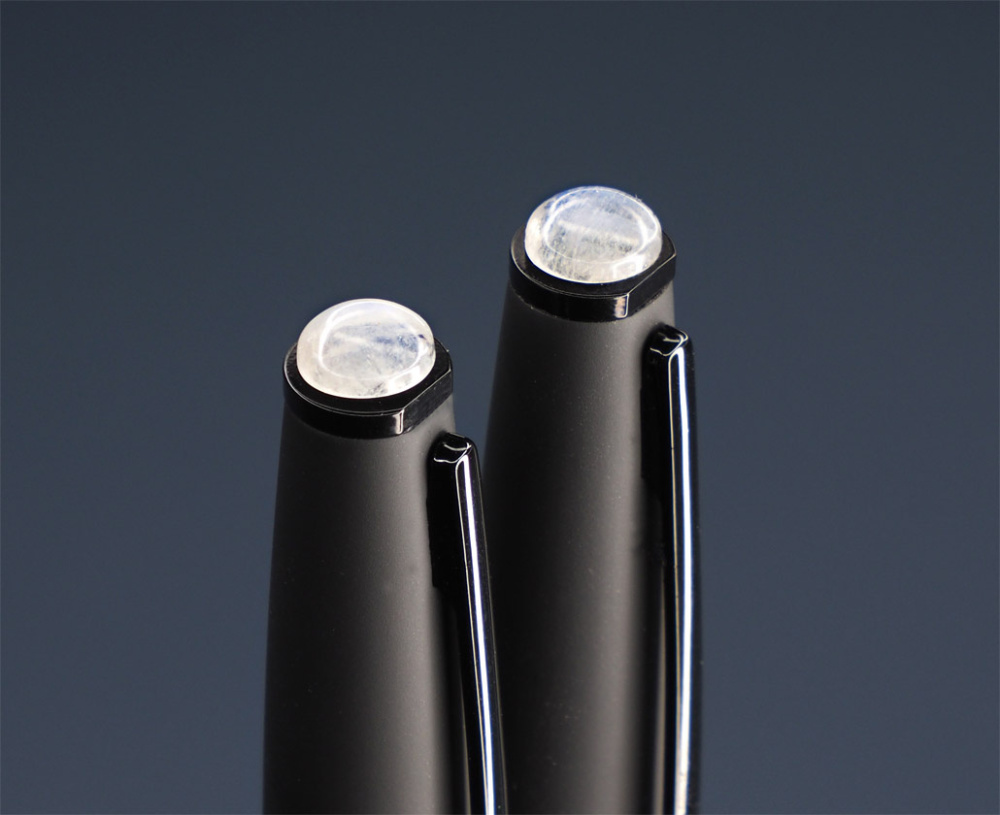 Logotrade advertising product picture of: Moonstone Pen set 1287036