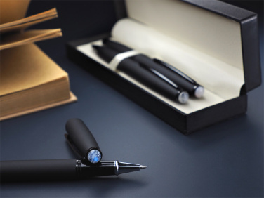 Logotrade promotional product picture of: Moonstone Pen set 1287036