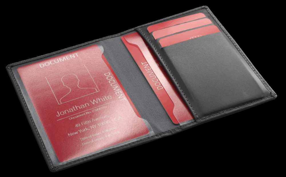 Logo trade promotional gifts image of: Document wallet 889131