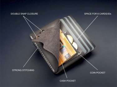 Logo trade promotional products image of: Wallet 384131