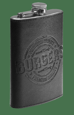 Logo trade advertising products picture of: Hip flask 425113