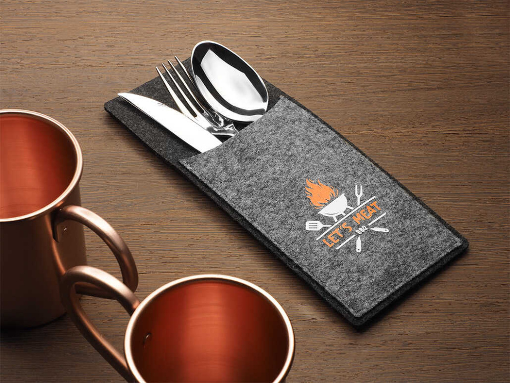 Logo trade promotional products image of: Cutlery case 1645246