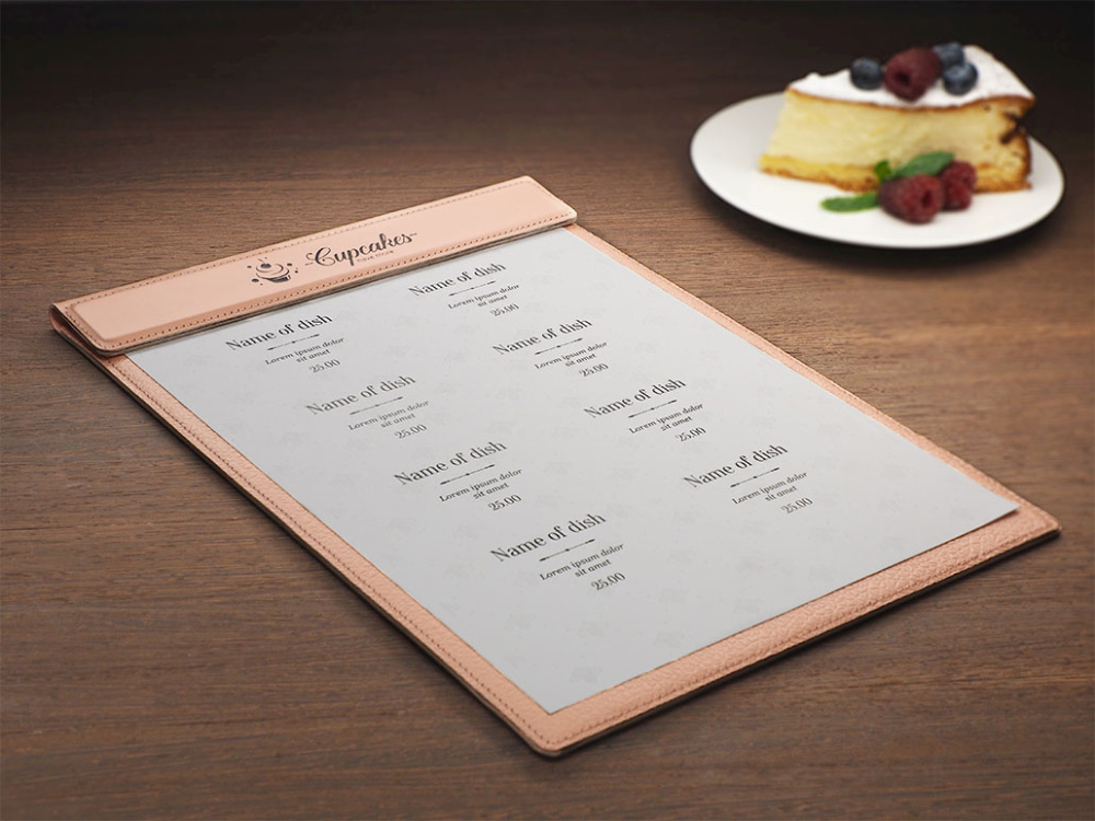 Logotrade corporate gifts photo of: Menu cover 1241281