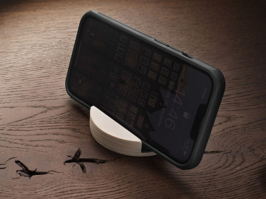 Logotrade promotional giveaway image of: Wooden telephone stand 1833121