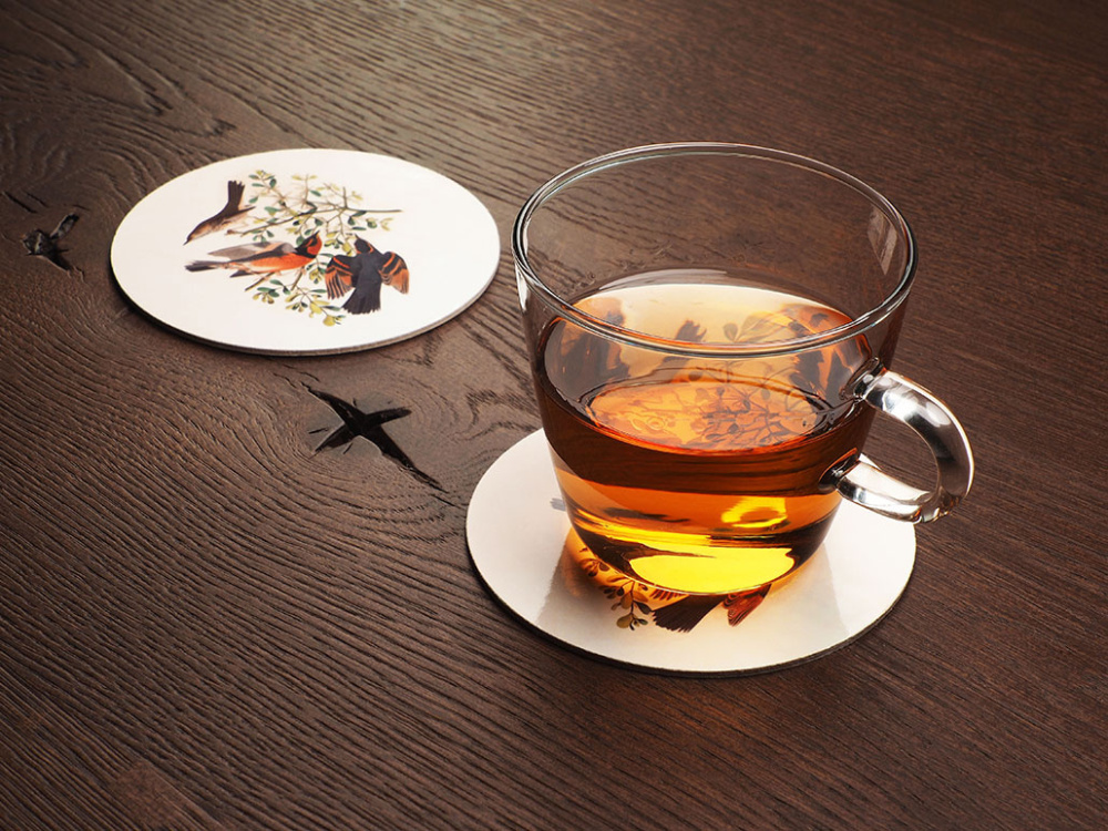 Logo trade corporate gift photo of: Printed paper coaster 1837117