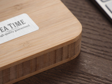 Logo trade promotional giveaways picture of: Wooden telephone stand 1848292