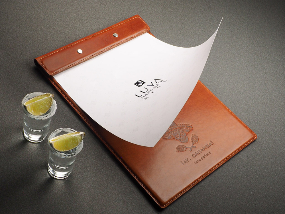 Logotrade corporate gift image of: Menu cover Armstrong 1116141