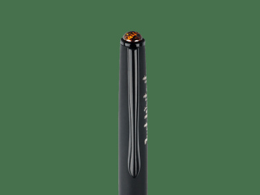 Logotrade corporate gift image of: Ball pen with AMBER stone 2070036