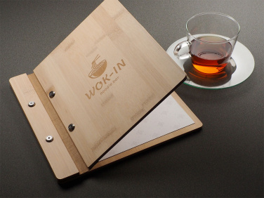 Logo trade promotional merchandise image of: Menu cover 1905292