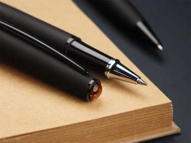 Logo trade promotional gift photo of: Amber Pen set  1235036