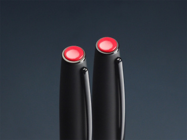 Logo trade promotional items image of: Coral stone Pen set 1285036