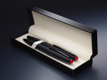 Logotrade corporate gifts photo of: Coral stone Pen set 1285036
