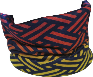 Logo trade promotional merchandise image of: Tube scarf sublimation multi-scarf145 g/m²