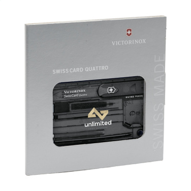 Logo trade promotional merchandise picture of: Victorinox Swisscard Quattro