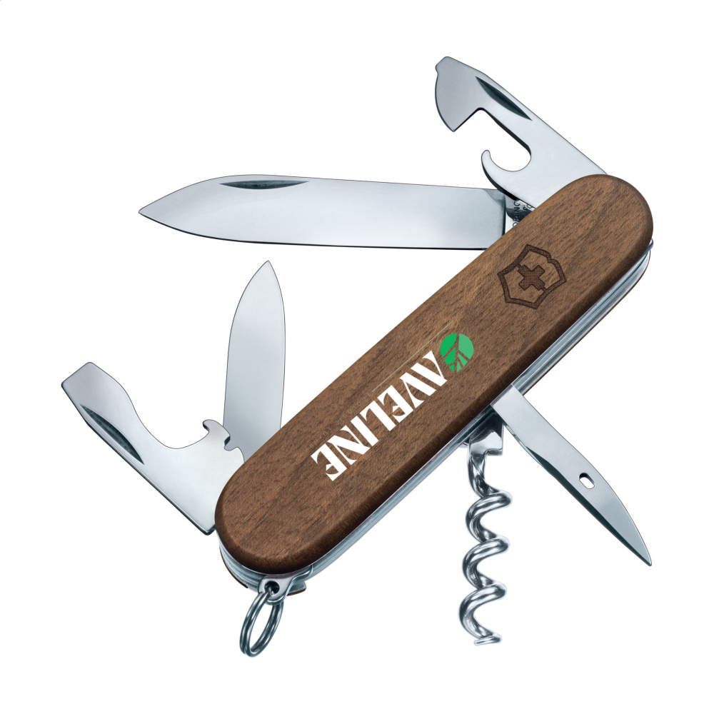 Logotrade promotional giveaway image of: Victorinox Spartan Wood pocket knife