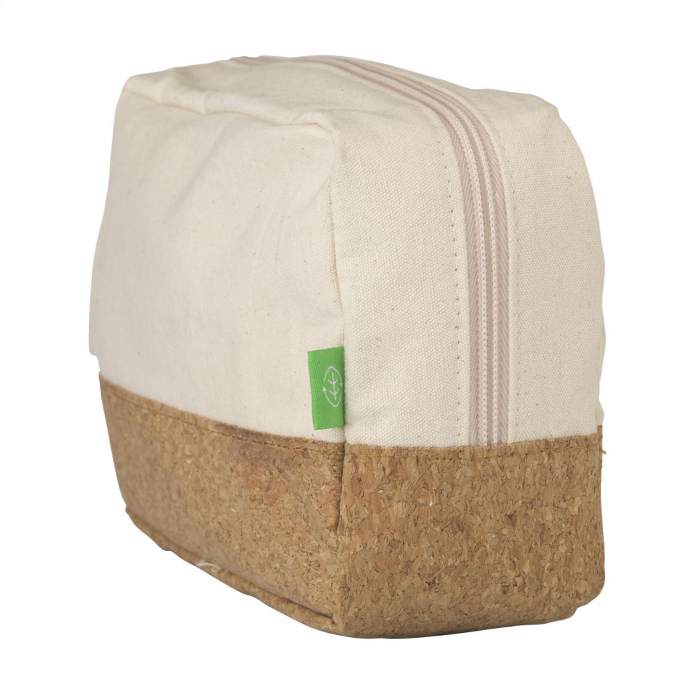 Logo trade promotional items image of: CosCork Eco toiletry bag