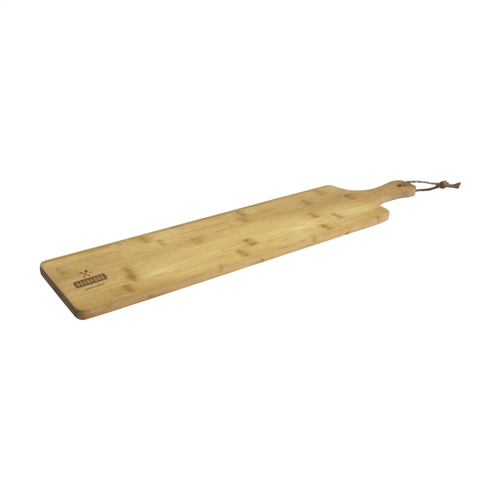 Logo trade promotional merchandise image of: Tapas Bamboo Board XL cutting board