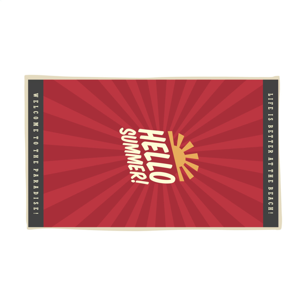 Logotrade corporate gift image of: Printed BeachTowel 300 g/m² 100x180