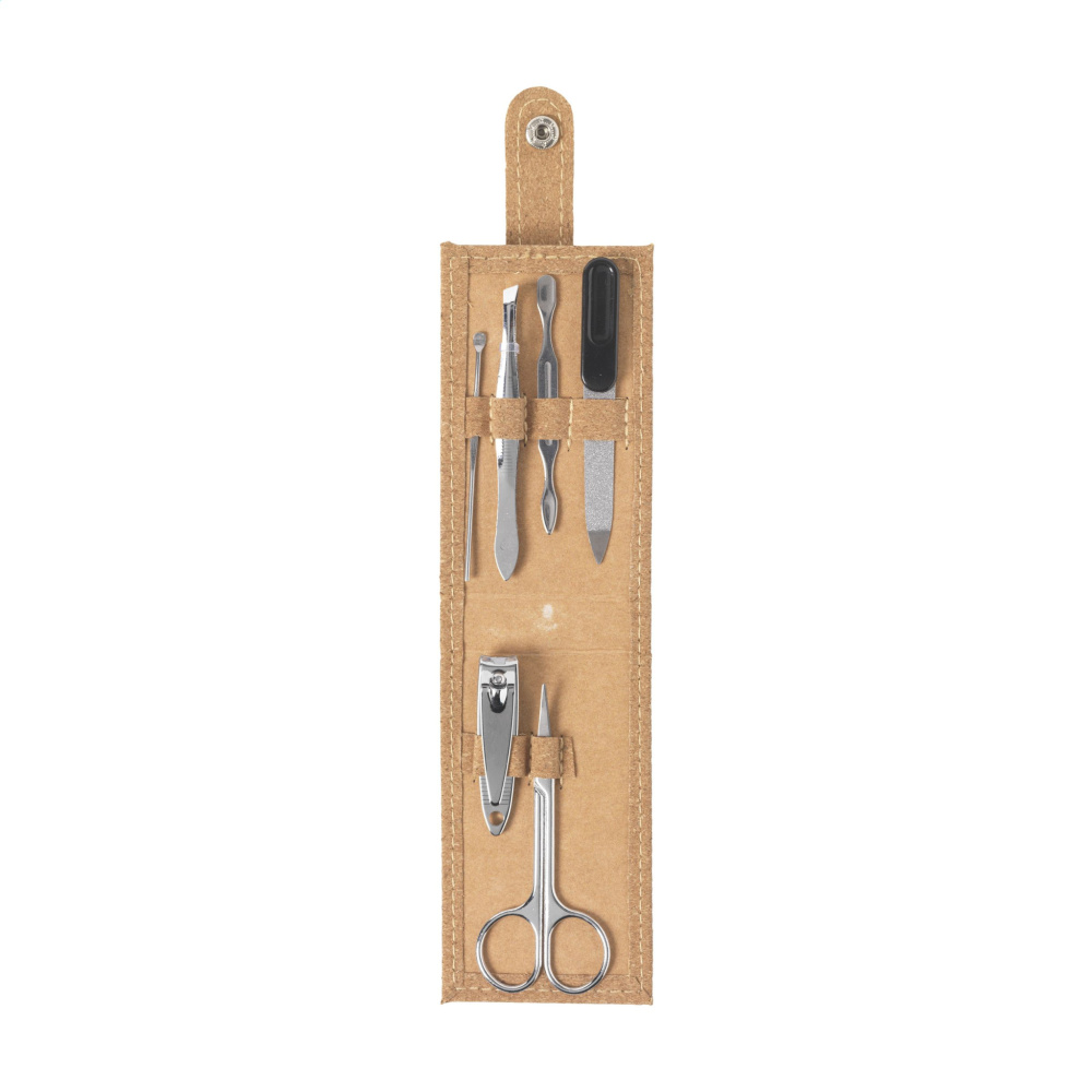 Logo trade business gifts image of: Cork Manicure Set