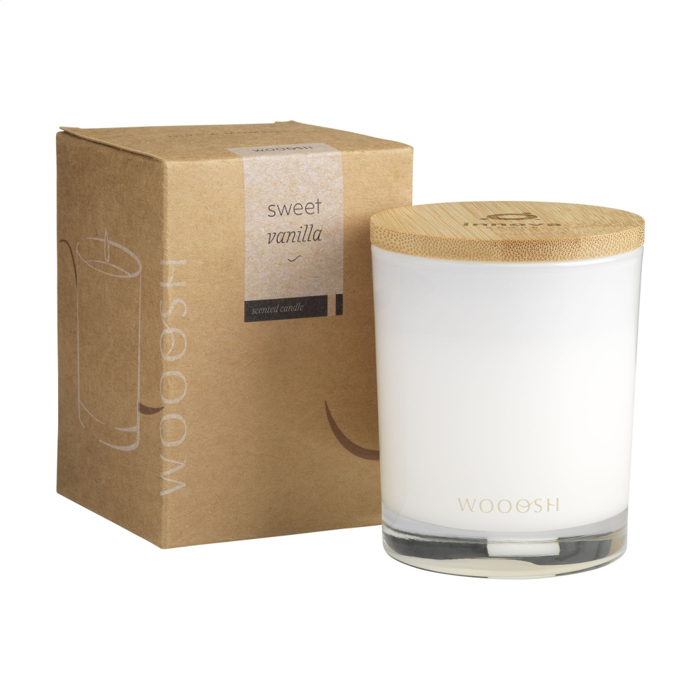 Logotrade promotional merchandise image of: Wooosh Scented Candle Sweet Vanilla