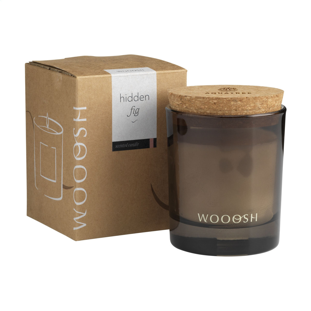 Logo trade promotional products picture of: Wooosh Scented Candle Hidden Fig