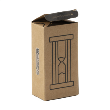 Logo trade business gifts image of: EcoShower hourglass