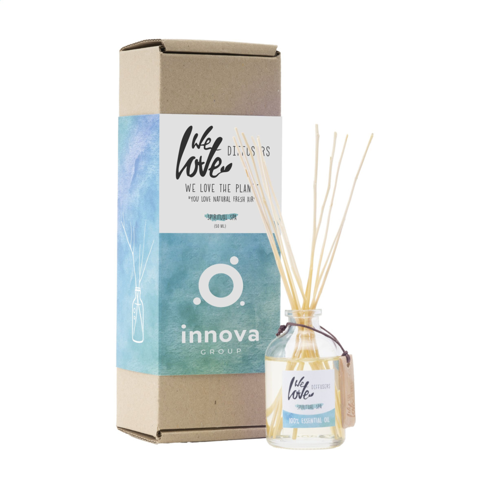 Logo trade business gift photo of: We Love The Planet Diffuser Spiritual Spa 50 ml