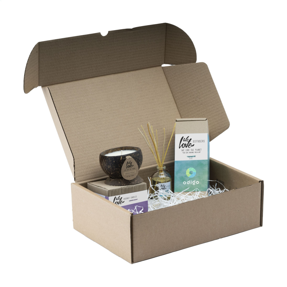 Logotrade advertising products photo of: We Love The Planet Giftset Scent