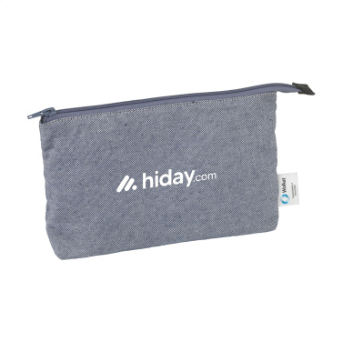 Logo trade business gifts image of: Wolkat Safi Recycled Textile Cosmetic Bag