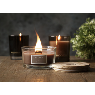 Logotrade corporate gifts photo of: Wooosh Flame Scented Candle Dark Amber